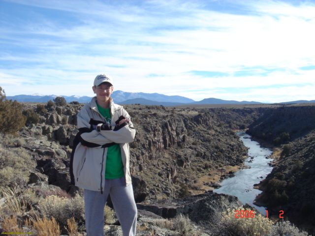 Sunshine Valley, BLM protected Rio Grande Gorge. Local Pike and Cutthroat-Trout fishing