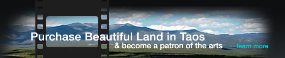 Purchase land in Taos, and become a patron of the arts!